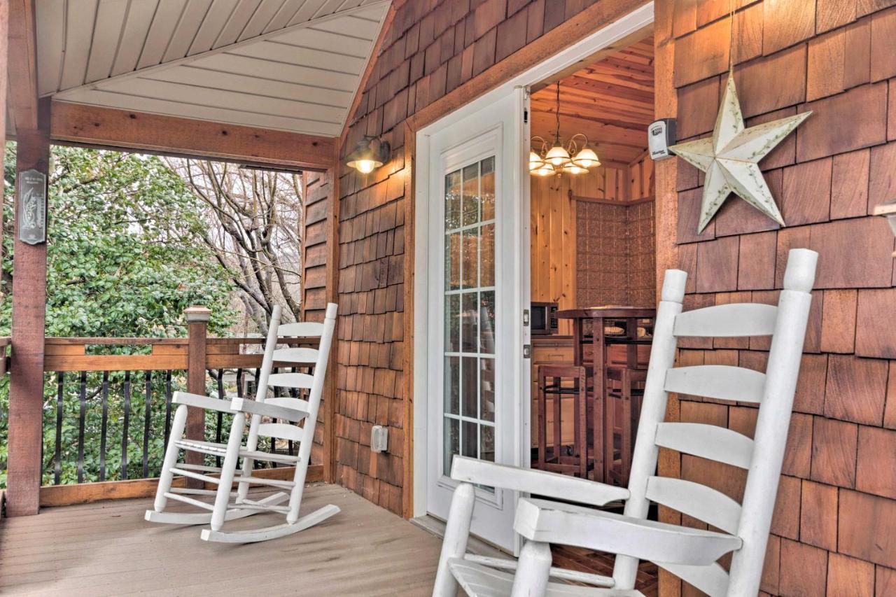 The Boat House Creekside Getaway In Hot Springs! Lejlighed Eksteriør billede