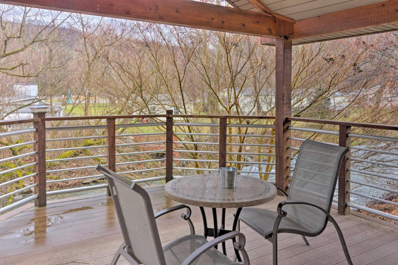 The Boat House Creekside Getaway In Hot Springs! Lejlighed Eksteriør billede