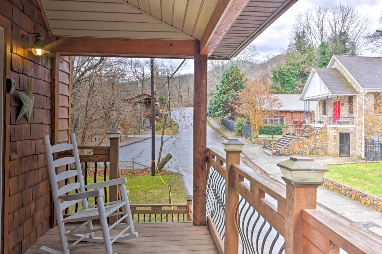 The Boat House Creekside Getaway In Hot Springs! Lejlighed Eksteriør billede