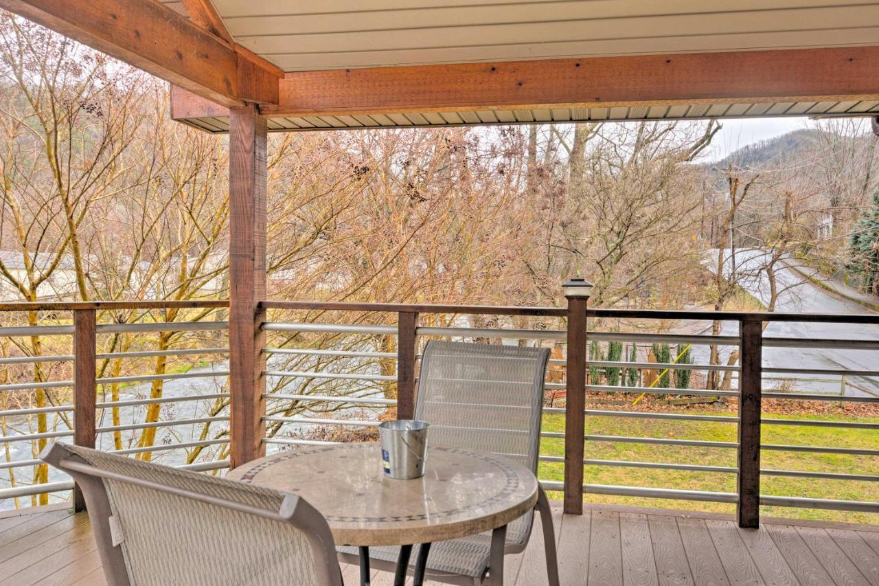 The Boat House Creekside Getaway In Hot Springs! Lejlighed Eksteriør billede